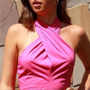 NEW Staud Kai halter crop top